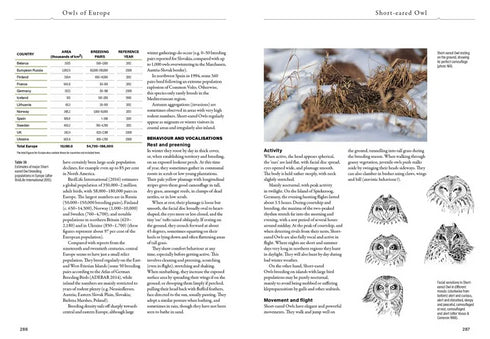Owls of Europe -  Biology, Identification and Conservation  -  Scherzinger, W. Mebs,T. 2024